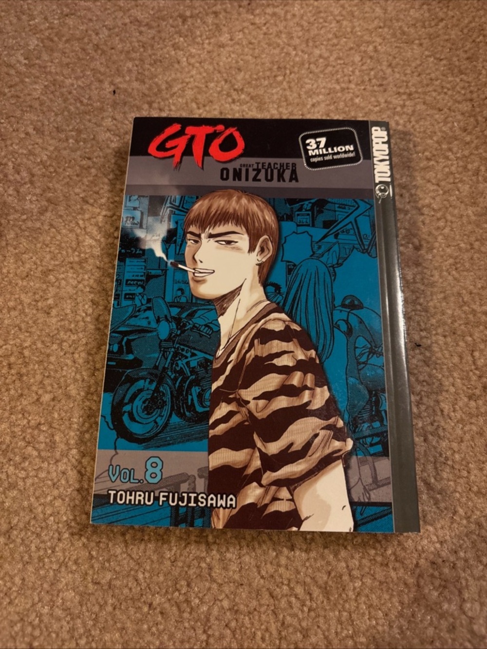 GTO: Great Teacher Onizuka Vol. 8 - Blue & Brown Manga